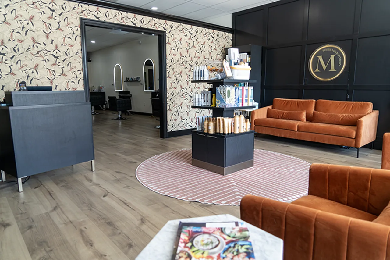 Muse Hair Studio - Welcoming Lobby Area